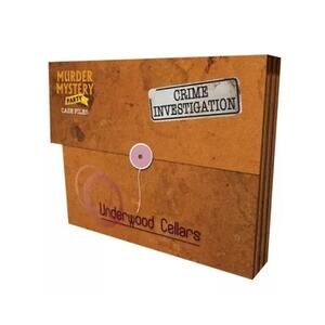 Murder Mystery Party Case Files: Underwood Cellars Unsolved Mystery Detective G